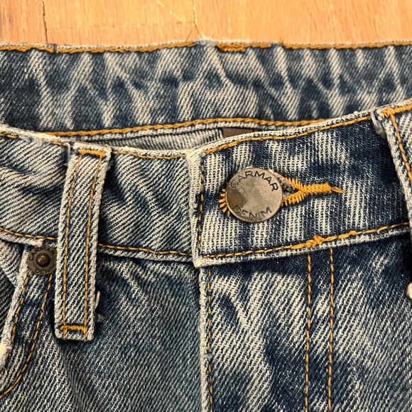 CARMAR Side Contrast Hermia Straight Leg Women’s Jean 100% Cotton Size 23 - Picture 6 of 11